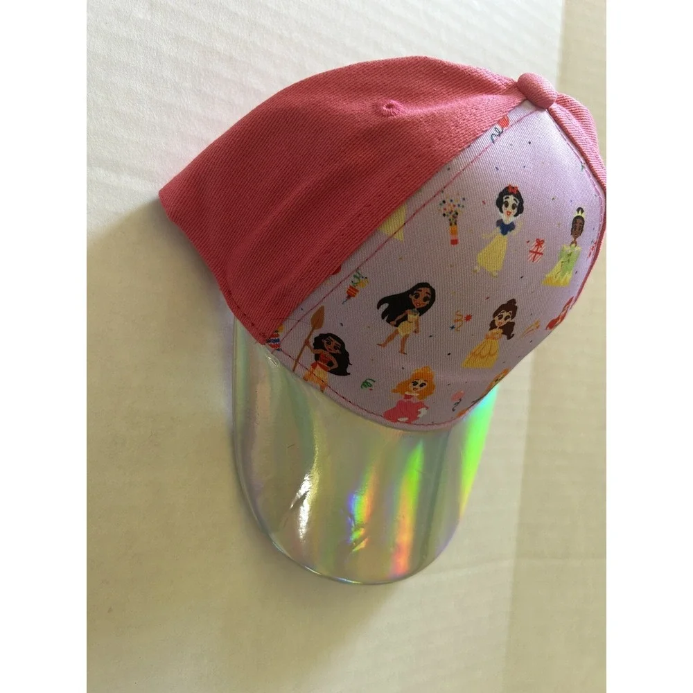 Disney 100 Girl's‎ Cap 9 Princess Gift Fireworks Party Hat Balloon Iridescent